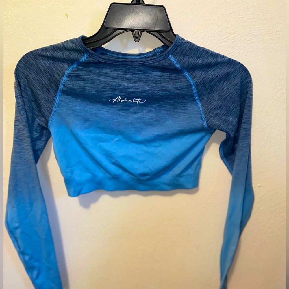 Alphalete cropped long sleeve